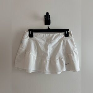 Nike Dri-FIT White Tennis Skirt